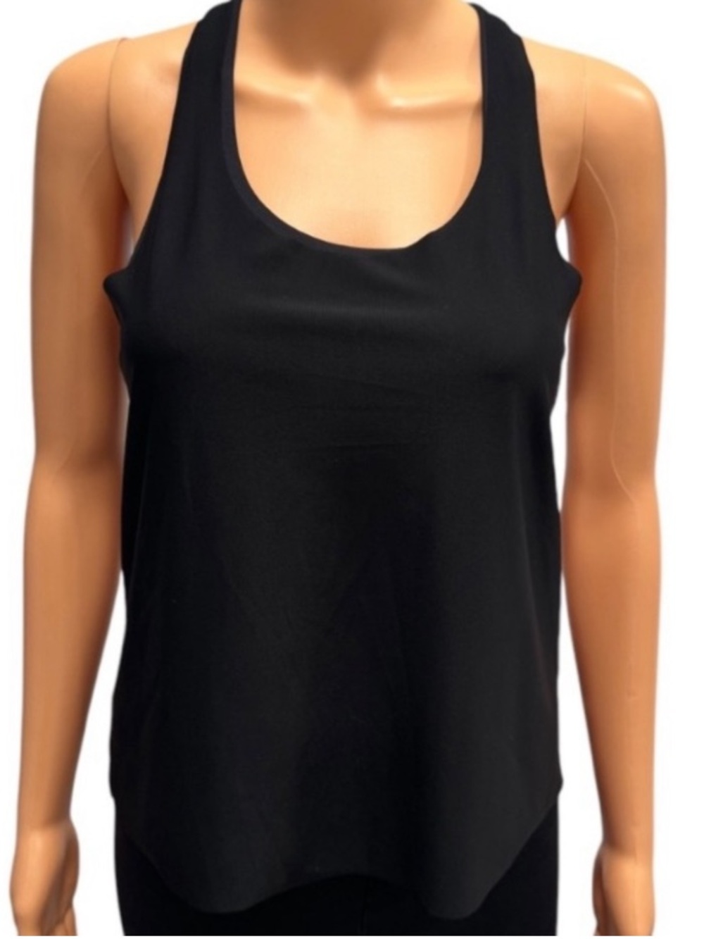 ATHLETA 2-IN-1 Ultimate Support Top Tank Black Sports NWT XS